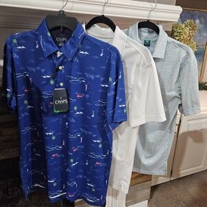 Lot Of 3 Golf Shirts - Mens Small
